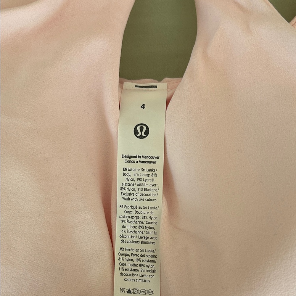 lululemon align tank in pink pearl color - Picture 5 of 6